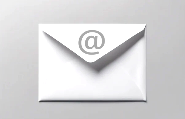 Briefumschlag mit E-Mail-Marketing Symbol